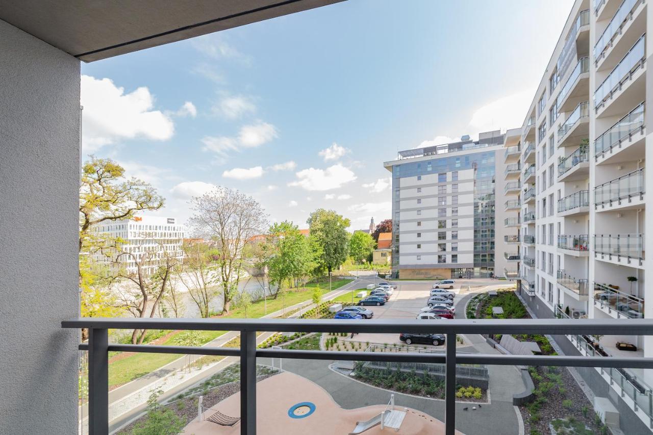Odra View Apartments III 브로츠와프 외부 사진